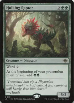 Hulking Raptor R The Lost Caverns of Ixalan 191 - LP MTG - Image 1