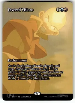 Fevered Visions (Borderless) M Avatar: The Last Airbender: Eternal-Legal 49 NM - Image 1