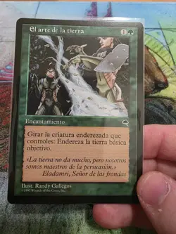 Earthcraft - Magic: The Gathering MTG - Tempest - Near Mint NM - Spanish - Image 1