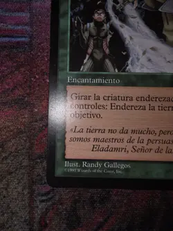 Earthcraft - Magic: The Gathering MTG - Tempest - Near Mint NM - Spanish - Image 3