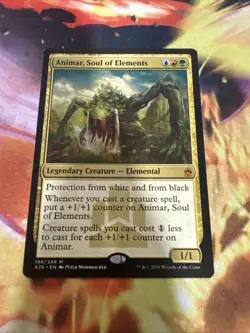 1x Animar, Soul of Elements (MB1-A25) 196 mythic rare NM x1 - Image 1