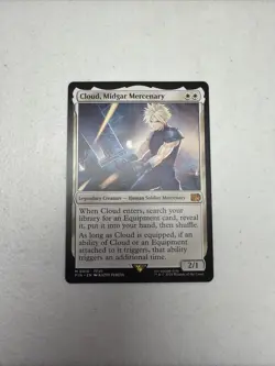 Cloud, Midgar Mercenary Final Fantasy Mythic MTG - Image 1
