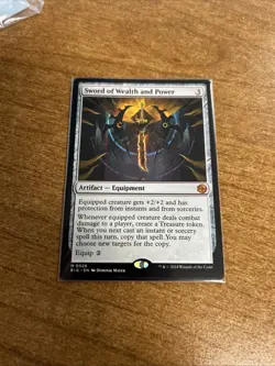 Sword of Wealth and Power Outlaws of Thunder Junction: the Big Score Regular NM - Image 1