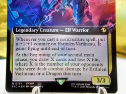 Estinien Varlineau rare magic the gathering final fantasy extended art foil - Image 3