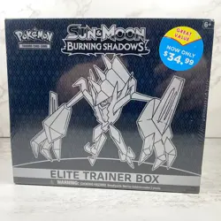 Pokemon SUN AND MOON BURNING SHADOWS Elite Trainer Box ETB - Image 3