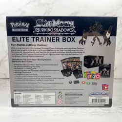 Pokemon SUN AND MOON BURNING SHADOWS Elite Trainer Box ETB - Image 4