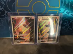 Pokemon TCG Charmander 168 and Charmeleon 169 151 Illustration Rare Set M/NM - Image 1