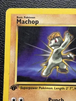 Pokemon Machop Common 1st Edition Team Rocket 59/82 MP - Image 3