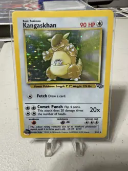 Kangaskhan 5/64 Jungle Set 🔥 Holo Rare 🔥 Pokemon WOTC LP EXCELLENT 5/64!!! - Image 1
