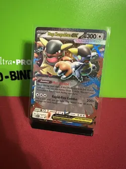 Mega Kangaskhan ex #25 Mega Evolution Holo Black Star Promo Pokemon NM - Image 1