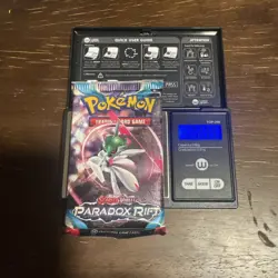 22.74g HEAVY - Pokemon TCG S&V - Paradox Rift - Booster Pack! Possible GOD - Image 1