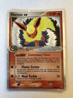 Flareon ex - 108/113 - Pokemon Delta Species Ultra Rare - Image 1