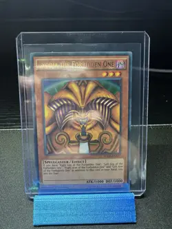 Yugioh Exodia the Forbidden One YGLD-ENA17 Ultra Rare 1st Edition LP - Image 1