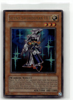 Silent Swordsman LV3 RDS-EN009 Unlimited Ultra Rare Rise of Destiny LP - Image 1
