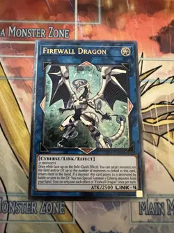 Yu-Gi-Oh! Firewall Dragon OP16-EN002 Ultimate Rare NM - Image 1