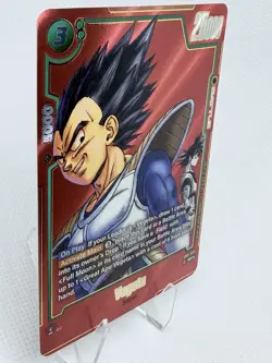 Vegeta | SB01-025 | SR Alt Art | Dragon Ball Fusion World | Manga Booster 01 - Image 3