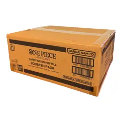 One Piece: Carrying On His Will OP-13 English Booster Pack Sealed Case - Image 1