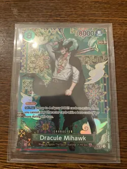 Dracule Mihawk - OP12-030 (SP) OP12-030 The Azure Sea's Seven Foil - Image 1