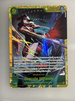 Dracule Mihawk - OP14-119 SEC - THE AZURE SEA'S SEVEN - One Piece TCG English - Image 1