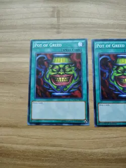 Yu-Gi-Oh! - Pot Of Greed 3X - Full Playset Of Cards - YGLD-ENB26 - Image 3