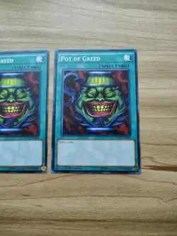 Yu-Gi-Oh! - Pot Of Greed 3X - Full Playset Of Cards - YGLD-ENB26 - Image 5