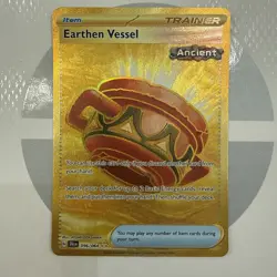 Pokemon Earthen Vessel NM 1st Edition Normal SV: Shrouded Fable - Image 1