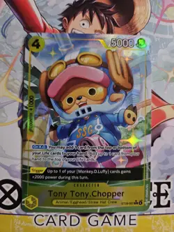 Tony Tony Chopper ST29-007 Parallel Starter Deck Promo One Piece Card English - Image 1