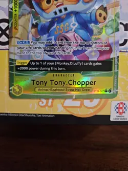 Tony Tony Chopper ST29-007 Parallel Starter Deck Promo One Piece Card English - Image 3