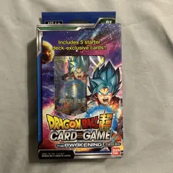 Dragonball Super Card Game The Awakening Starter Deck SD01 Unopened/Sealed - Image 1