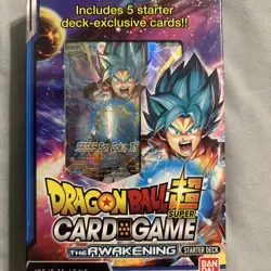 Dragonball Super Card Game The Awakening Starter Deck SD01 Unopened/Sealed - Image 5