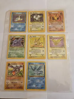 1999 Pokemon Fossil Set -1 Card 61 Cards - Image 3