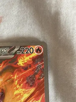 Pokemon TCG Team Rockets Moltres EX Card 229/182 stamped - Image 4