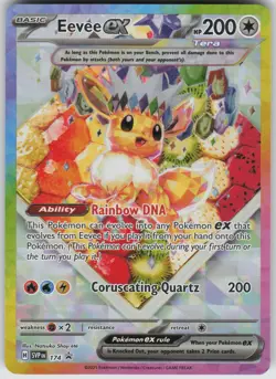 Eevee ex Promo SV: Scarlet & Violet Promo Cards 174 Pokemon - Image 1