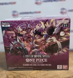 ONE PIECE Card Game A Fist of Divine Speed OP11 ENG Factory Sealed Bandai - Image 1