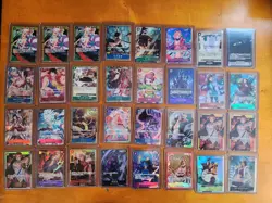 One Piece Japanese Lot Alternate Arts, SR Beautiful Cards, Huge Value - Image 1
