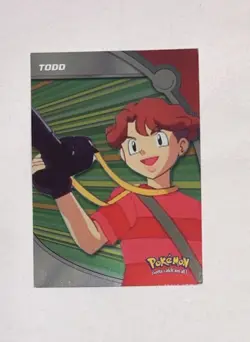 Pokemon Card - Todd HV3 - TV Animation - Topps Series 2 BLUE LOGO - Image 1