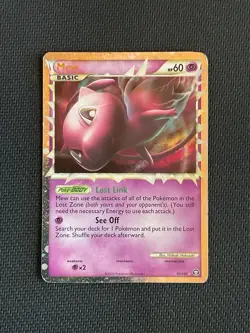 Mew Prime MP HP 97 Triumphant 2010 Gold & Silver Pokemon TCG Card - Image 2