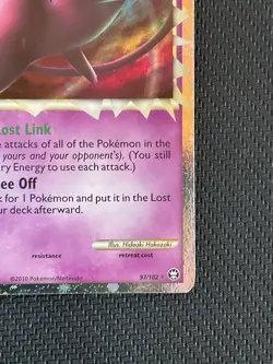 Mew Prime MP HP 97 Triumphant 2010 Gold & Silver Pokemon TCG Card - Image 5