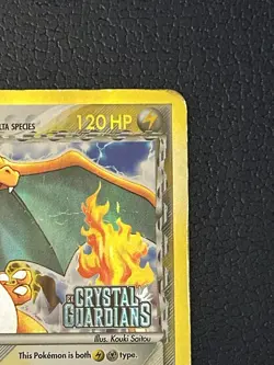 Pokemon TCG Charizard EX Crystal Guardians Holo Rare Card 4/100 - Image 4