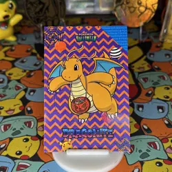 Dragonite - Cracked Ice Holo - Card Database Halloween 2024 - Pokemon Card NM - Image 1