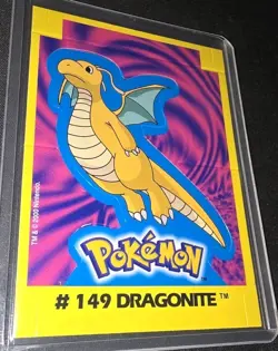 2000 POKEMON Navarrete Buildable Card #149 DRAGONITE Kanto Argentina Edition - Image 2