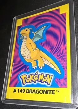 2000 POKEMON Navarrete Buildable Card #149 DRAGONITE Kanto Argentina Edition - Image 3