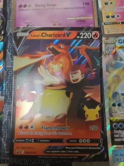 27 TCG VMAX CSTAR POKEMON CARDS Lot Of 27 CHARIZARD Pikachu NFloreon Rapidash - Image 1