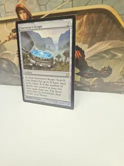 MTG English Magic Card LP SURVEYOR'S SCOPE from COMMANDER 2013 C13 - Image 2