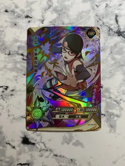 The Beautiful Super Rare MR Naruto Kayou Card NR-MR-045 - Uchiha Sarada - Image 1