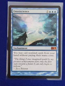 Omniscience #63 MTG [M13] Mythic Enchantment Regular NM - Image 1