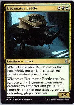Decimator Beetle U Amonkhet 197 LP MTG - Image 1