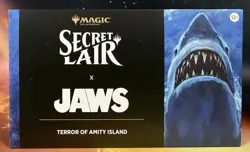 MTG Secret Lair x Jaws: Terror of Amity Island (non-foil) - NEW / Factory Sealed - Image 1