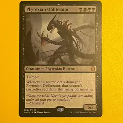 Phyrexian Obliterator | M | 105 | Phyrexia: All Will Be One | MTG - Image 1