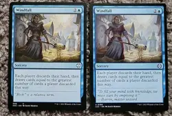 2X X2 Windfall Commander Near Mint Magic Mtg KHC LCC - Image 1